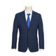 Men's Airforce Blue Plaid Wool Suit