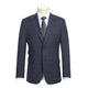 Grey Blue Check Suit