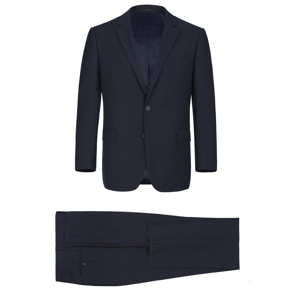 201-2 Men's 2-Piece Single Breasted Notch Lapel Suit