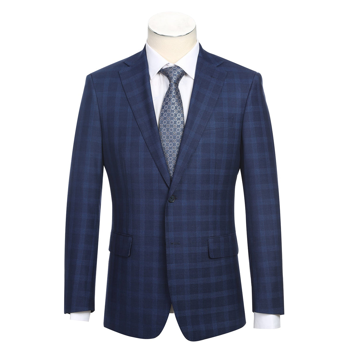 92-53-410EL Navy Check Suit