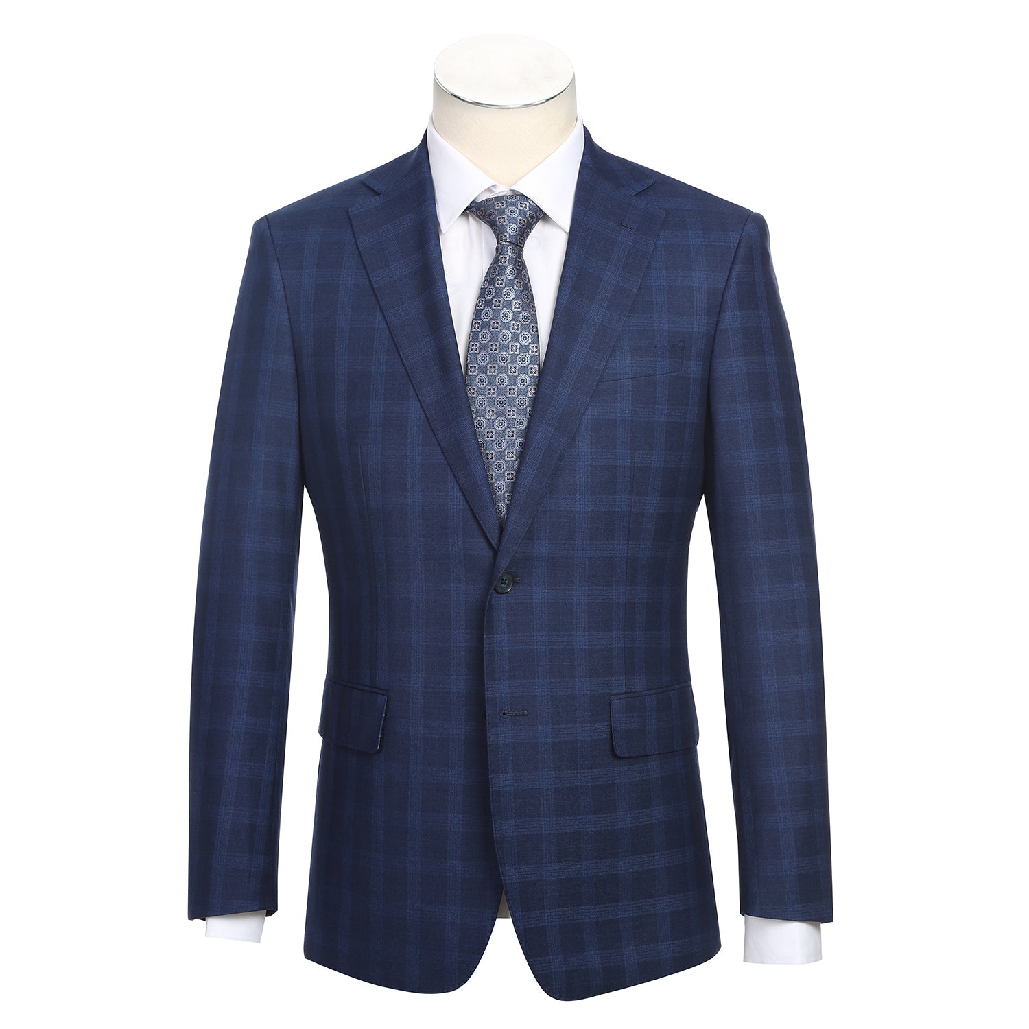 92-53-410EL Navy Check Suit