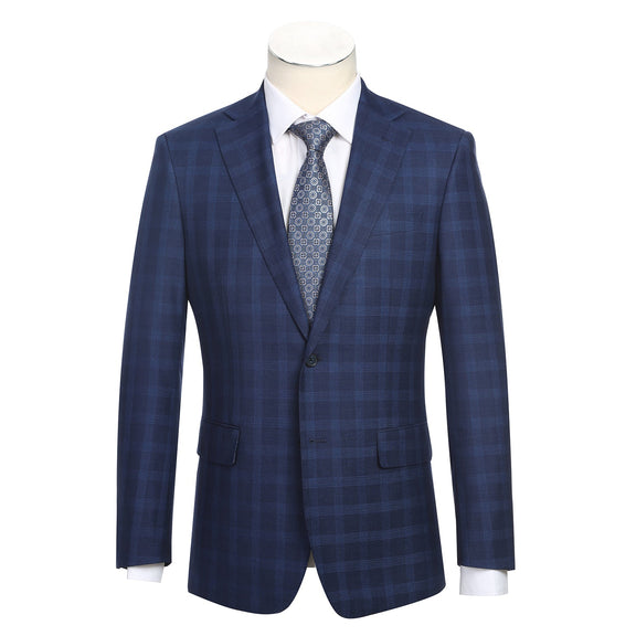 92-53-410EL Navy Check Suit