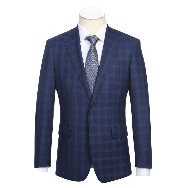 92-53-410EL Navy Check Suit