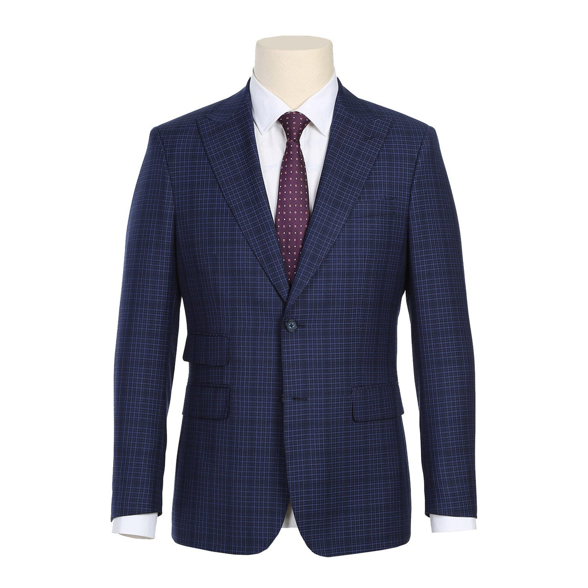 82-20-410EL Navy Blue Overcheck Suit