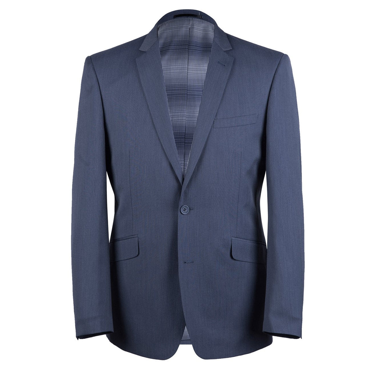 203-19 Men's 2-Piece Slim Fit Single Breasted Notch Lapel Suit