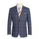 567-17 Men's New Slim Fit Wool Blazer NAVY L38 New Slim Fit