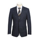 ENGLISH LAUNDRY EL12-52-412 Navy Check Suit