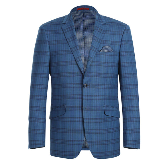 294-9 Men's Slim Fit Blazer BLUE L38 Slim Fit
