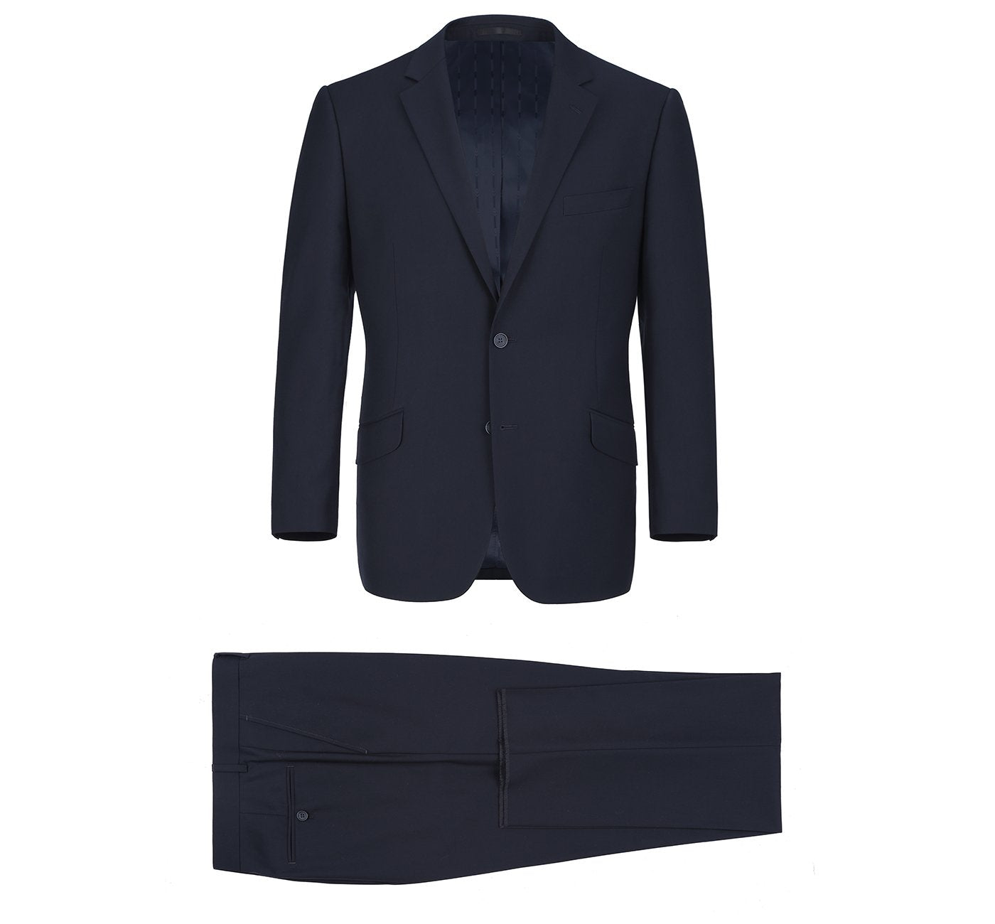 201-2 Men's 2-Piece Single Breasted Notch Lapel Suit