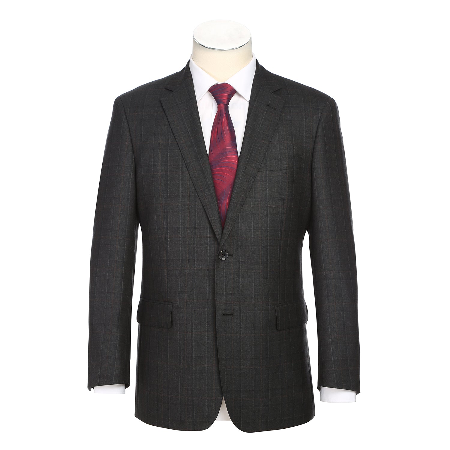566-9 Men's Classic Fit Wool Suits