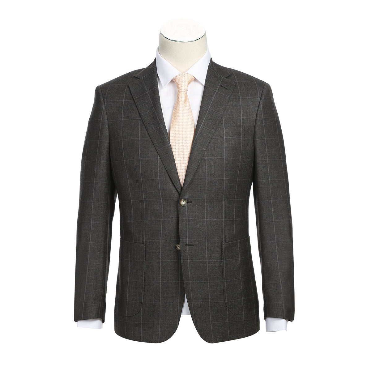 EL82-61-095 Brown Wool Suit