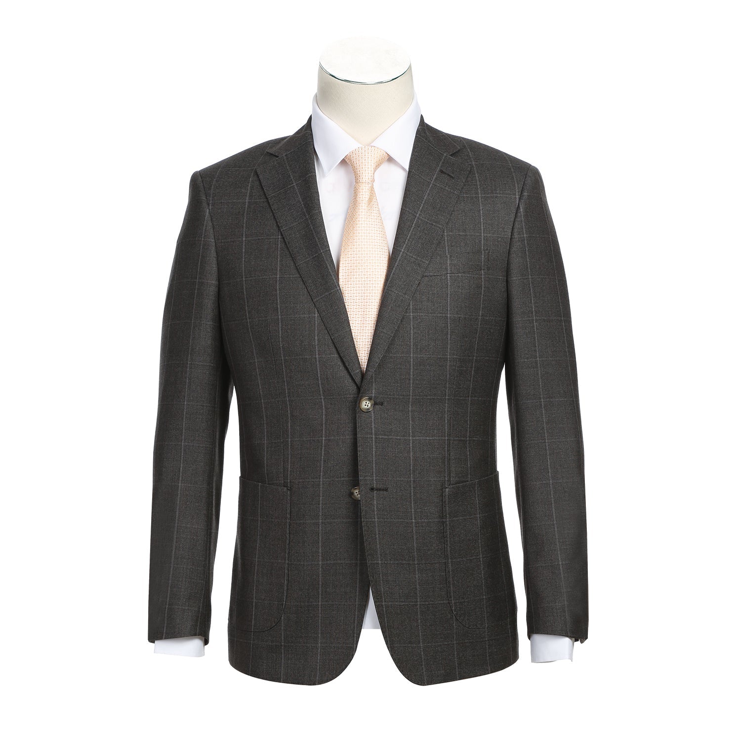 EL82-61-095 Brown Wool Suit