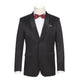 290-22 Men's Slim Fit Stretch Shawl Jacket BLACK L38 New Slim Fit