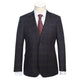 92-50-410EL Men's Brown Check Suit