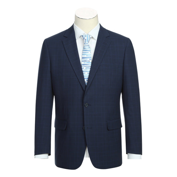 293-26 Men's Classic Fit Checked Suits