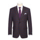567-9 Men's Classic Fit Wool Blazer PURPLE L38 Classic Fit