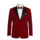 290-13 Men's New Slim Fit Tuxedo Jacket RED L38 New Slim Fit