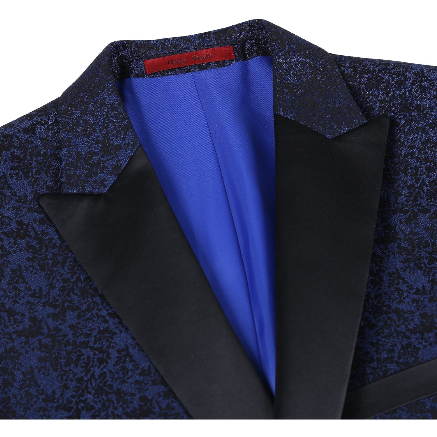 290-6 Men's Slim Fit Dark Blue Tuxedo Blazer