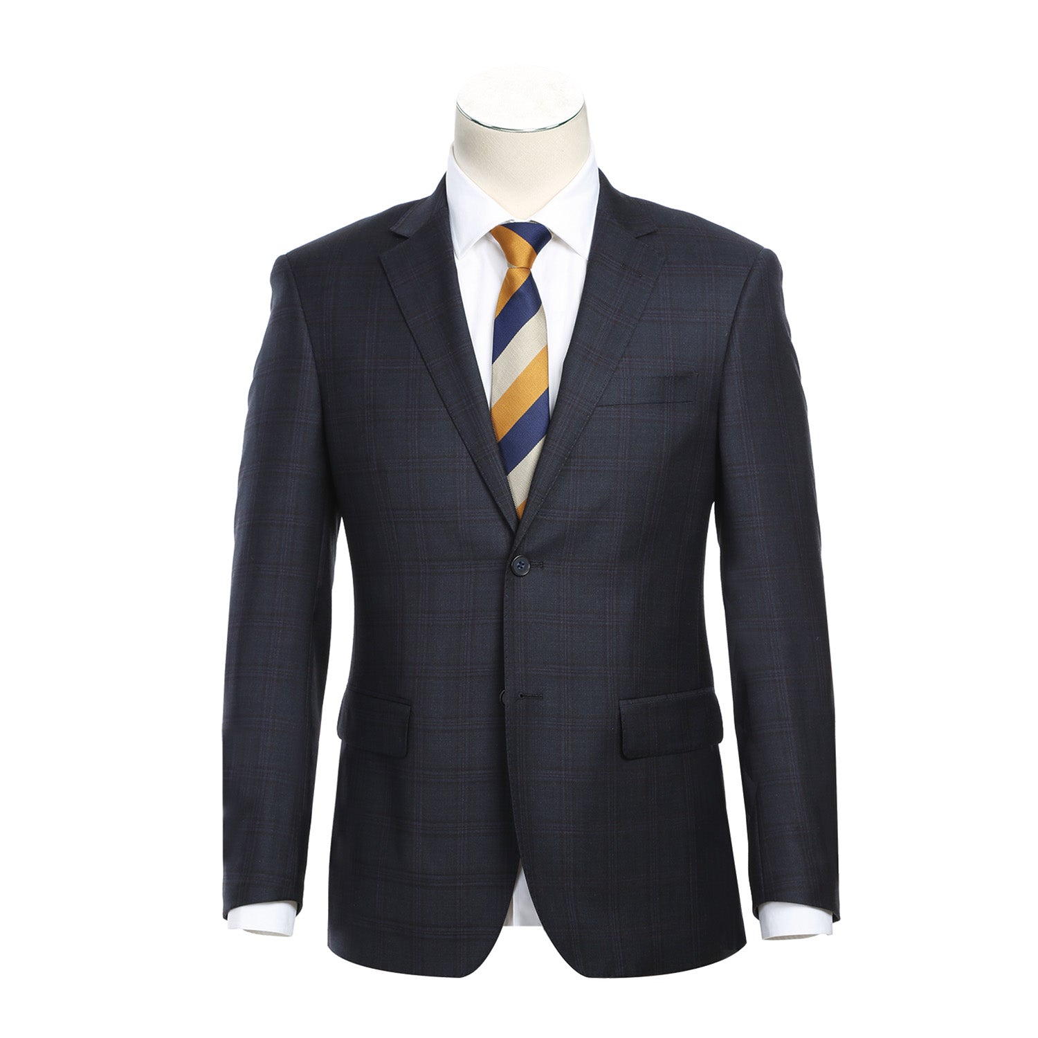 564-5 Men's New Slim Fit Wool Suit