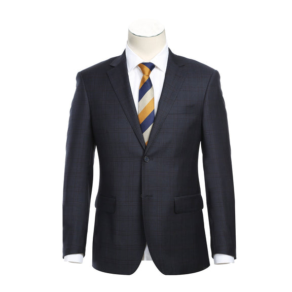 564-5 Men's New Slim Fit Wool Suit