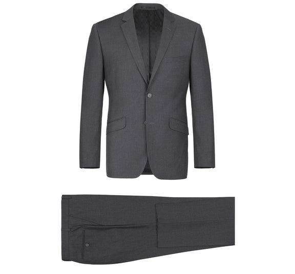 202-1 Men's 2-Piece Single Breasted Notch Lapel Suit