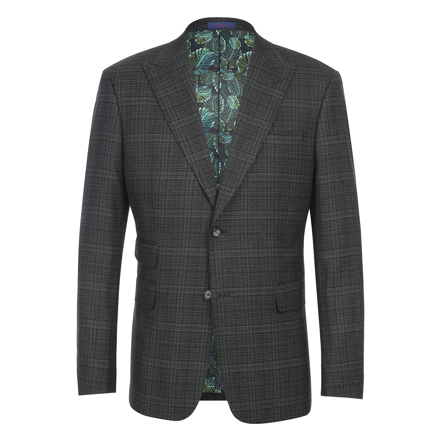 English Laundry 32-24-001EL Suit GREEN L40 33 Slim Fit