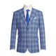 294-63 Men's New Slim Fit Blazer BLUE L38 New Slim Fit
