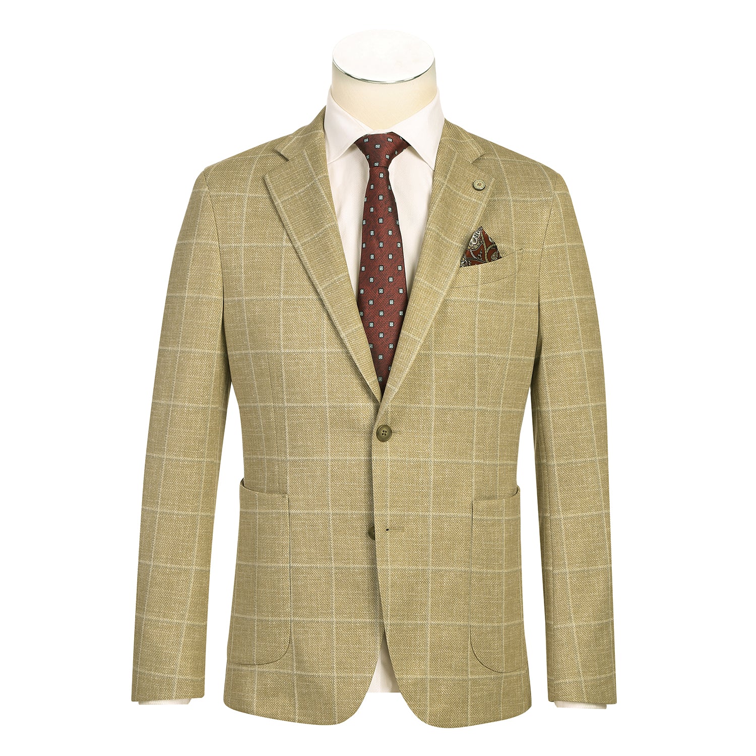 PS25-2 Men's Slim Fit Riserva Jacket RATTAN L40 Slim Fit