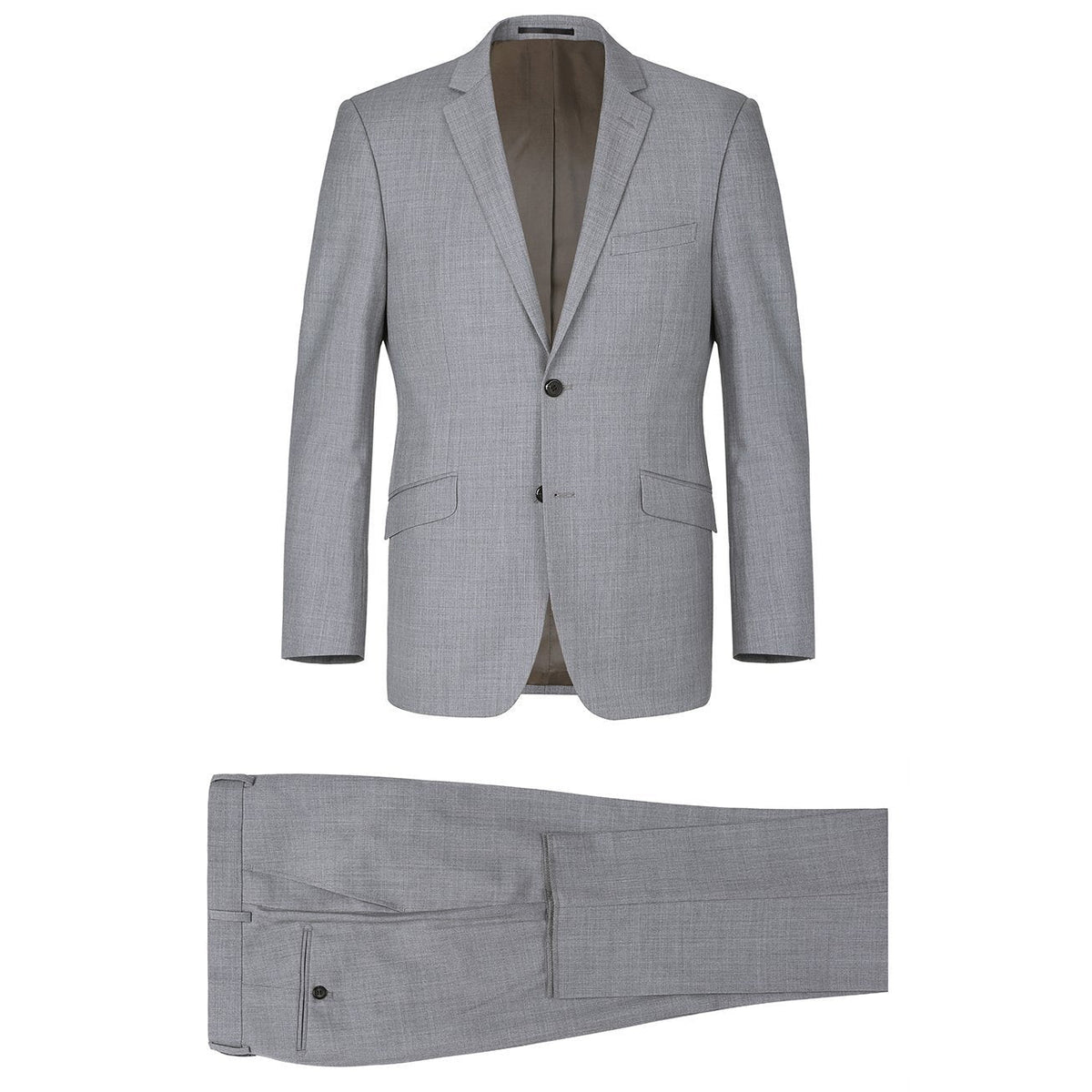 508-5 Men's 2-Piece Notch Lapel 100% Wool Suit