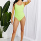 Marina West Swim High Tide One-Piece in Lemon-Lime