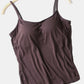 Scoop Neck Cami with Bra