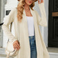 Open Front Long Sleeve Cardigan