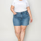 Judy Blue Full Size High Waist Slim Denim Shorts