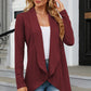 Open Front Long Sleeve Cardigan