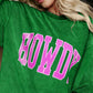 Full Size HOWDY Graphic Round Neck Sweatshirt