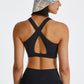 Ruched Crisscross Active Tank