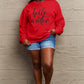 Simply Love Full Size HELLO WINTER Graphic Sweatshirt