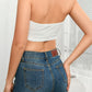 Tassel Eyelet Tube Top