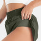 Elastic Waist Active Shorts