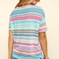 Haptics Waffle Stripe Short Sleeve T-Shirt