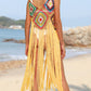 Fringe Spaghetti Strap Cover-Up