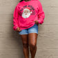 Simply Love Full Size Santa Graphic Long Sleeve Sweatshirt