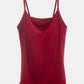 Scoop Neck Adjustable Strap Cami