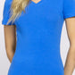 ACTIVE BASIC V-Neck Short Sleeve T-Shirt