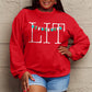 Simply Love Full Size LIT Long Sleeve Sweatshirt