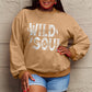 Simply Love Full Size WILD SOUL Graphic Sweatshirt