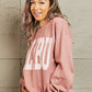 Sweet Claire "Malibu" Oversized Crewneck Sweatshirt