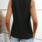 Ruched V-Neck Wide Strap Tank