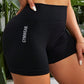 Slim Fit High Waistband Active Shorts