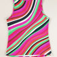 Color Block Round Neck Tank